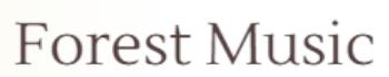 Forest Musicのロゴ画像
