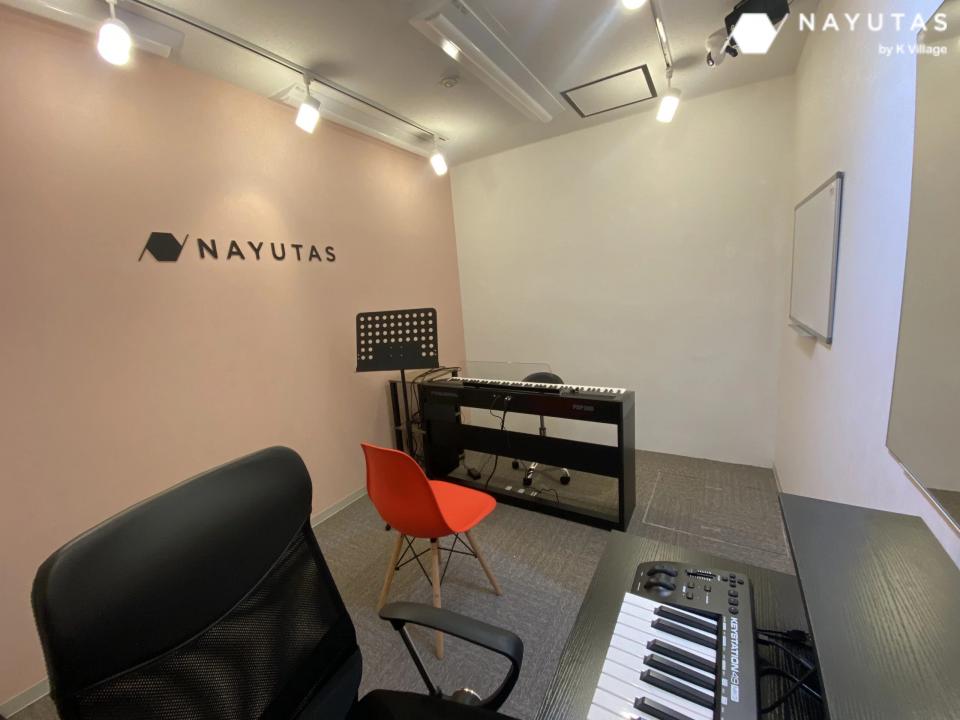 ナユタス池袋店のレッスン室の様子